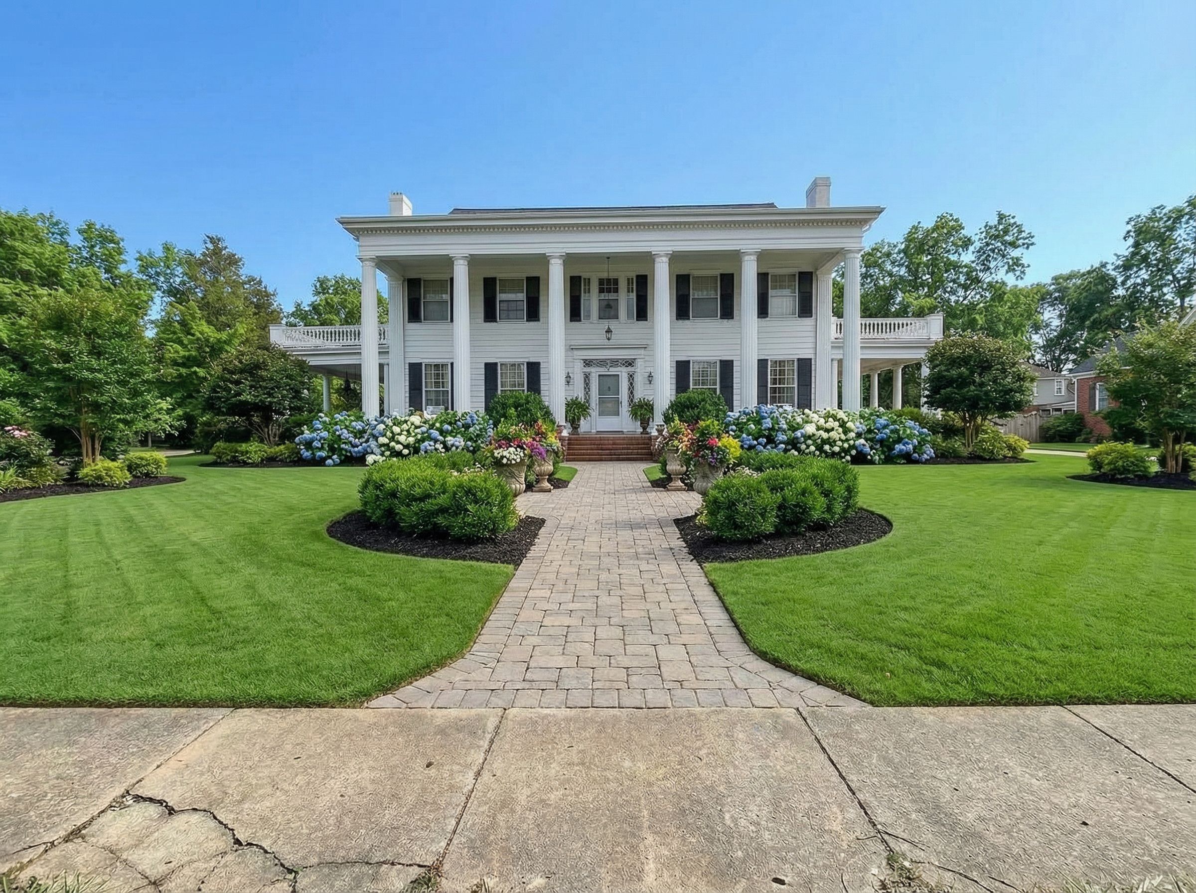 After: professional curb appeal