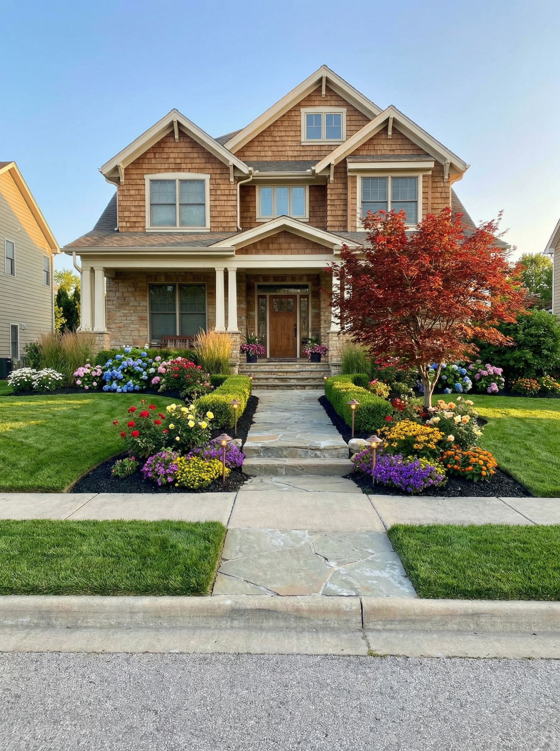 After yard