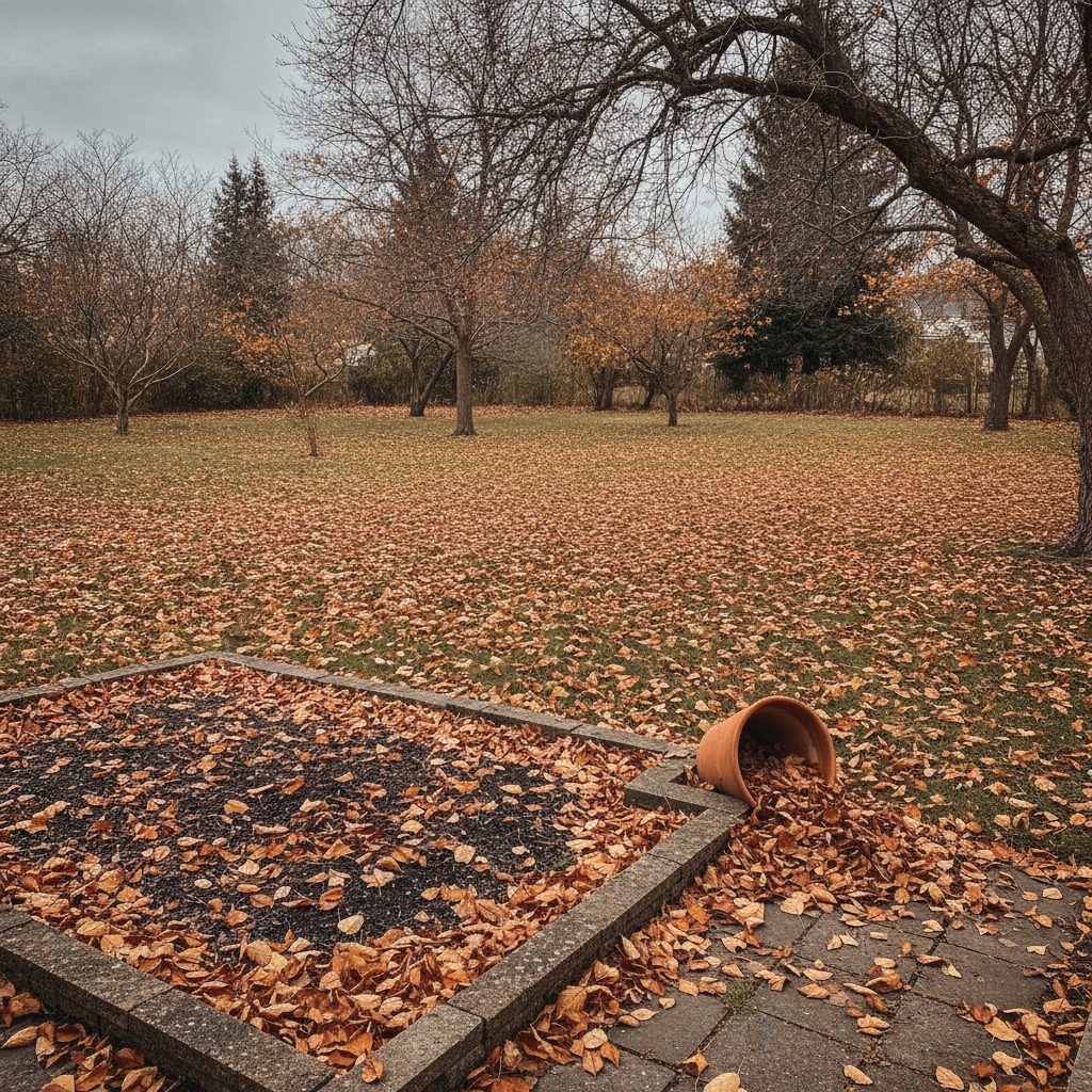 Before: the original yard photo