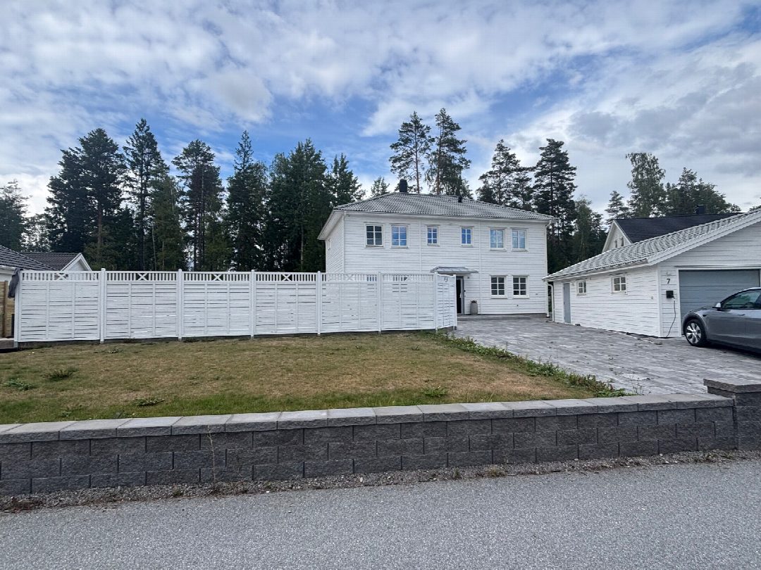 Before: the original yard photo