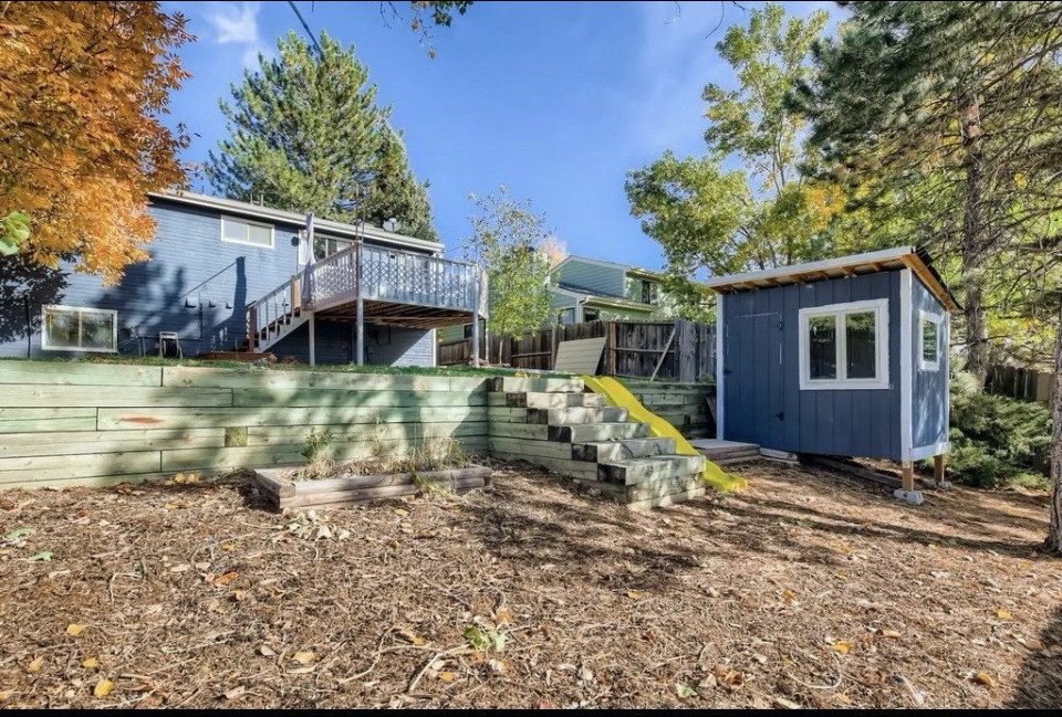 Before: the original yard photo