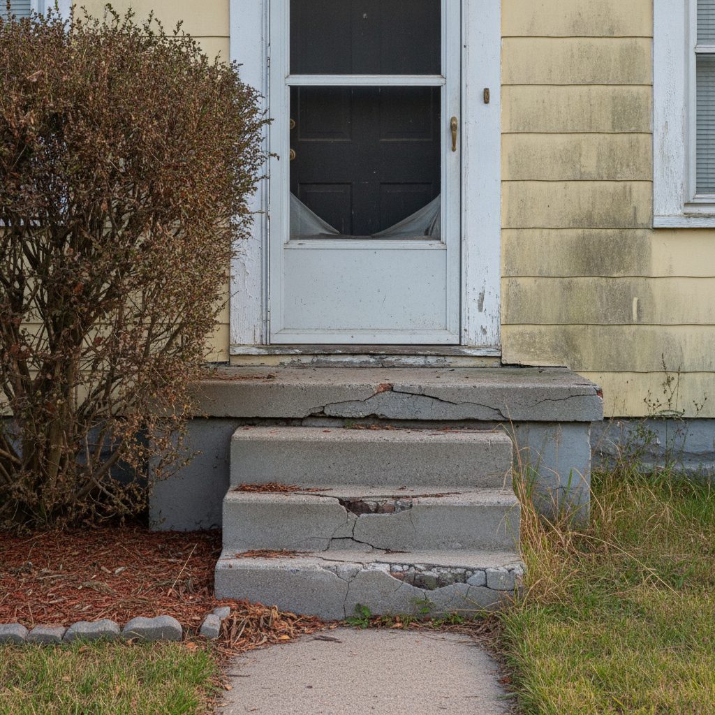 Before: the original yard photo